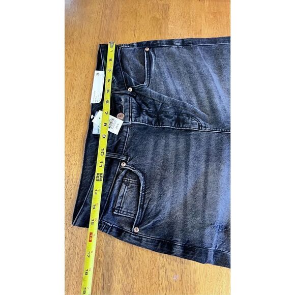 LOFT DARK HIGH RISE , STRAIGHT CROP JEANS WOMENS SIZE 28 NEW - Picture 7 of 12